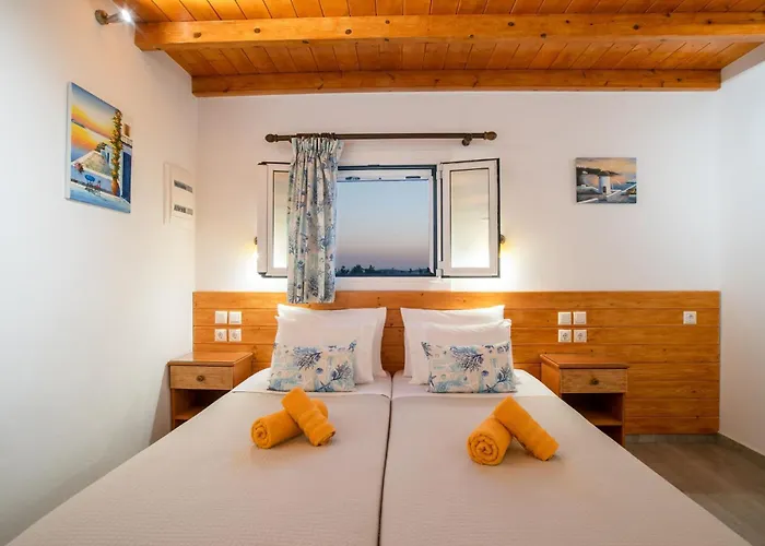 公寓 Third Floor With Sea View Double Or Twin With Private Terrace Páros